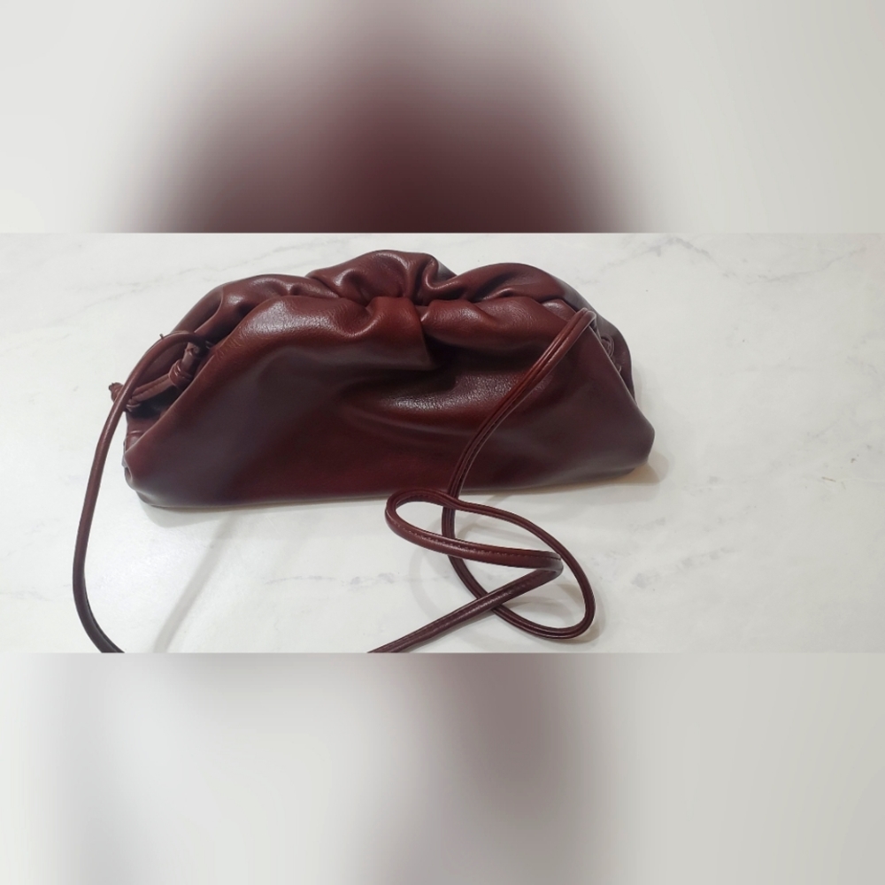Burgundy Leater bag